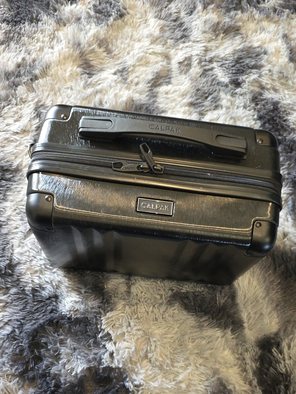 Calpak Black  Toiletry Case with Top Handle